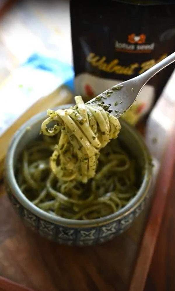 Walnut Pesto Pasta Recipe