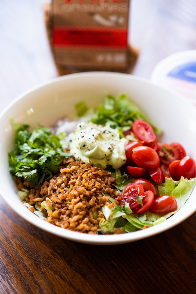 Taco Crumble Salad Recipe Vegan Supply
