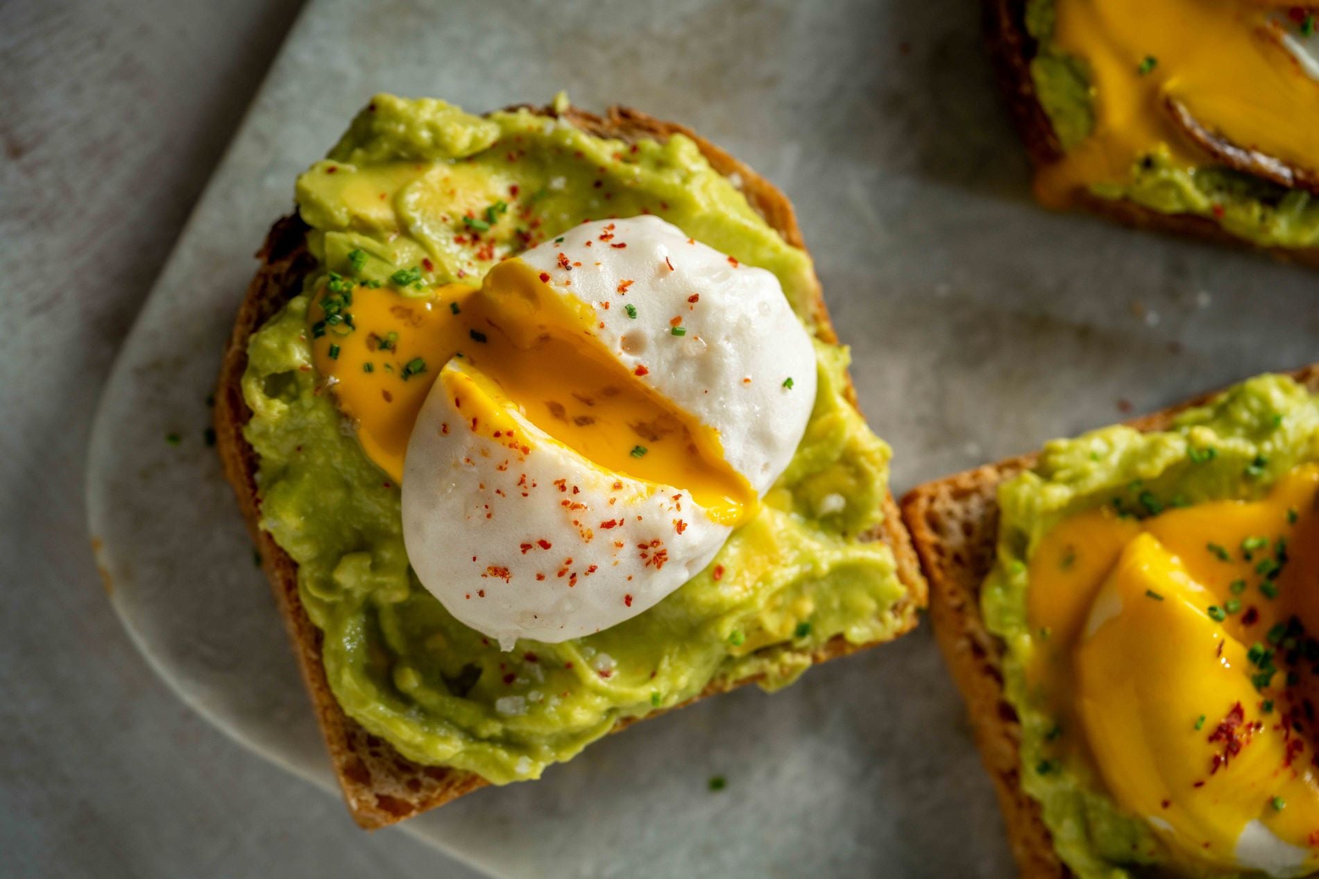 Avocado Toast with Vegan Eggs