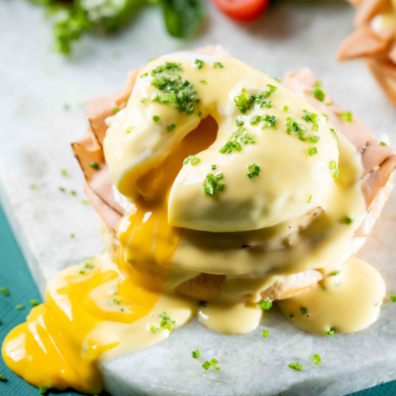 Vegan Eggs Benedict with Yo! Poached Egg Recipe