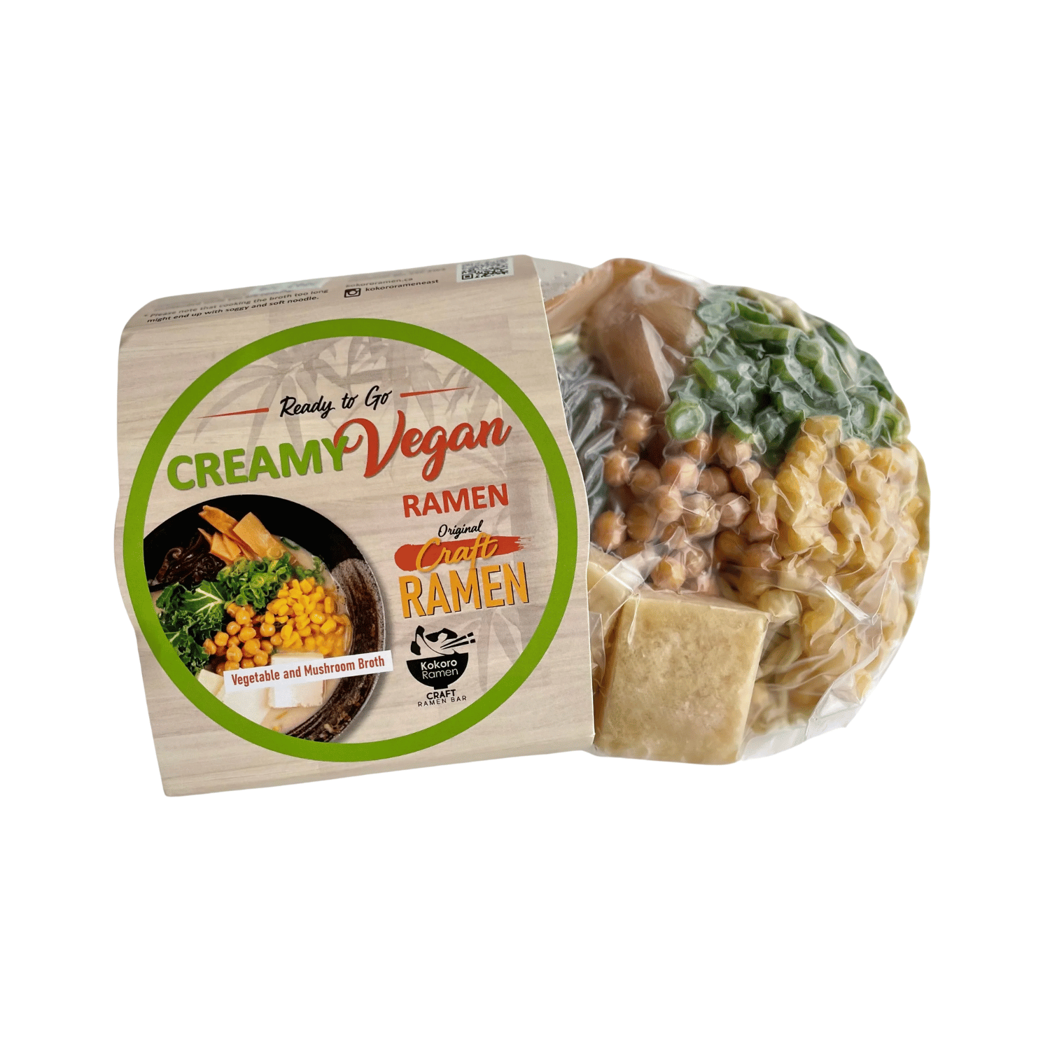 Kokoro Ready To Go Creamy Vegan Ramen - 800g – Vegan Supply