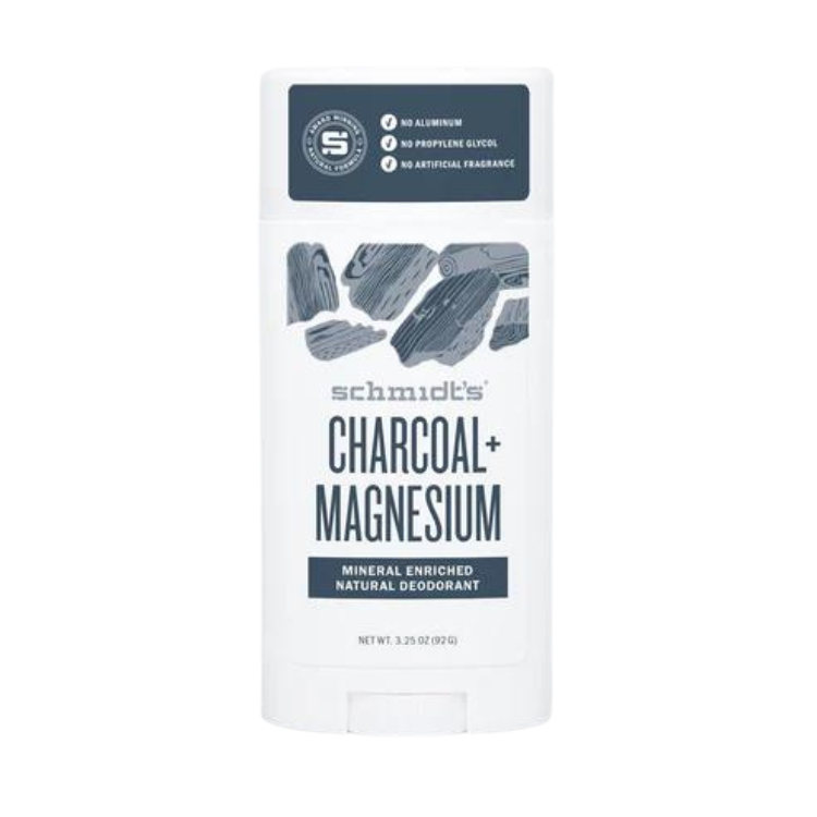 Schmidt's Charcoal & Magnesium Deodorant Stick - 75g – Vegan Supply Schmidt's Charcoal & Magnesium Deodorant Stick - 75g – Vegan Supply
