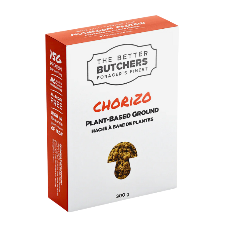 The Better Butchers Chorizo Mushroom Ground 300g Vegan Supply