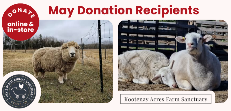 May 2026 Donation Recipients - Kootenay Acres Farm Sanctuary & Lily's Place