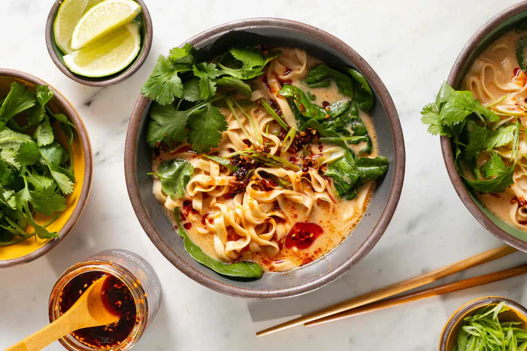 15-Minute Momofuku Creamy Peanut Noodle Soup Recipe