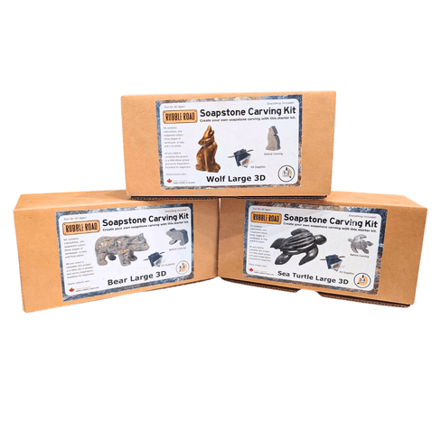 CLEARANCE - Rubble Road Soapstone Carving Kit - Large