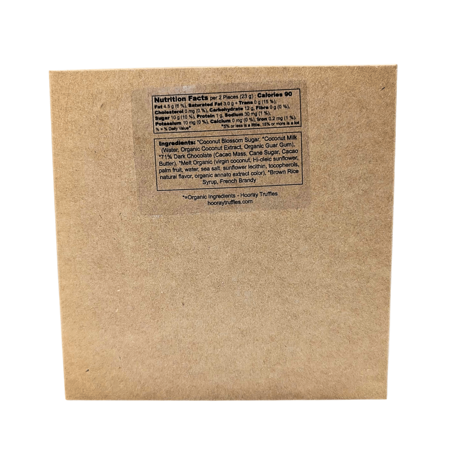 Hooray Truffles Salted Chocolate Dipped Caramels - 6ct