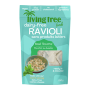 Living Tree Foods Basil Ricotta Ravioli - 250g