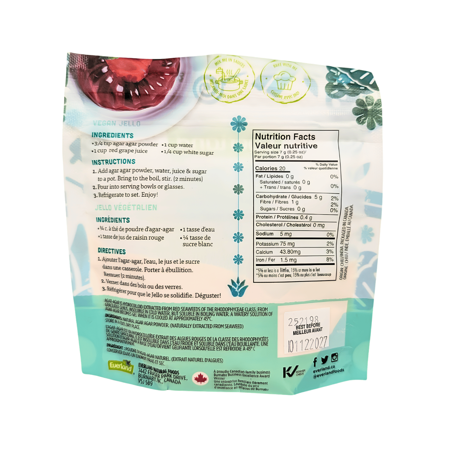 Everland Agar Agar - 50g