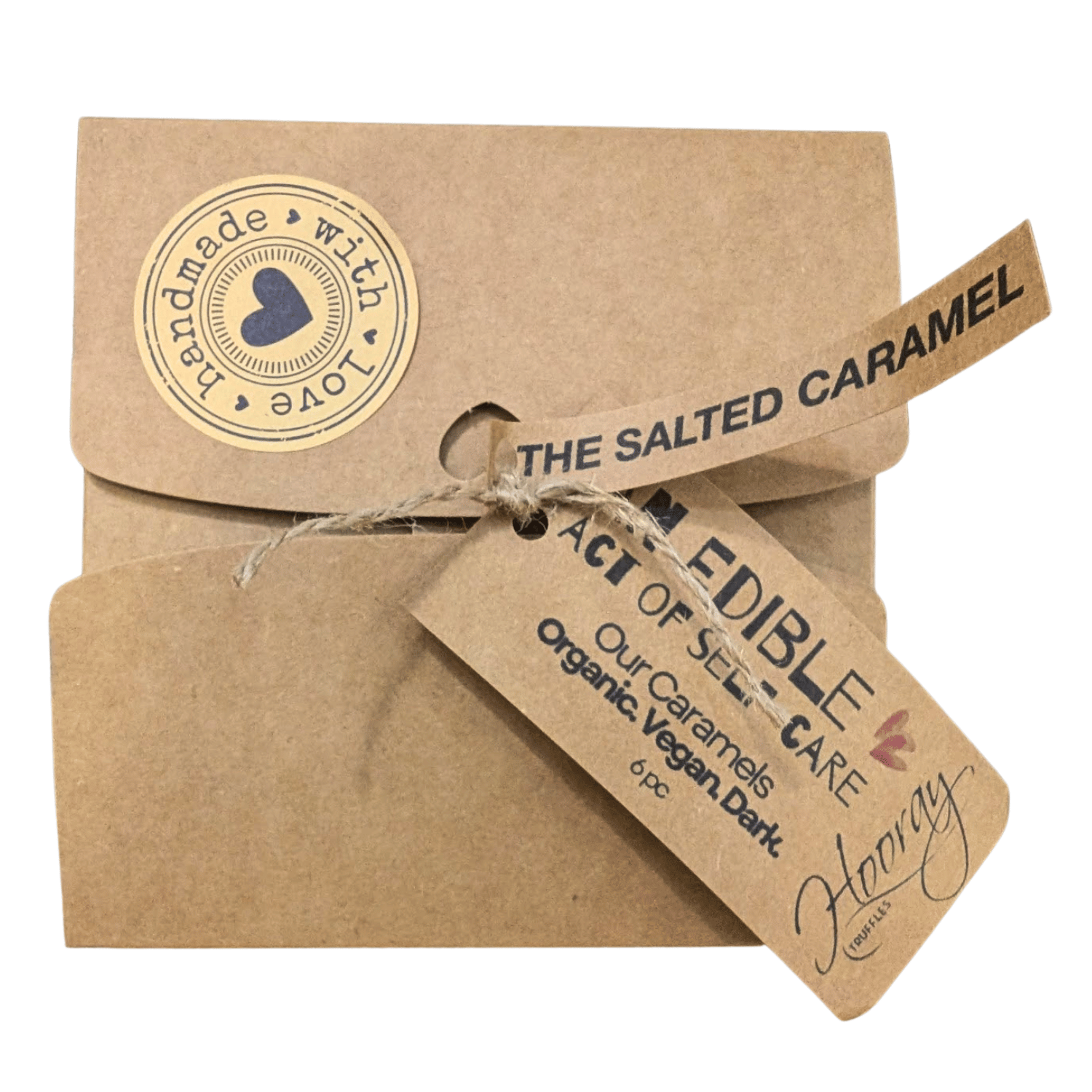 Hooray Truffles Salted Chocolate Dipped Caramels - 6ct