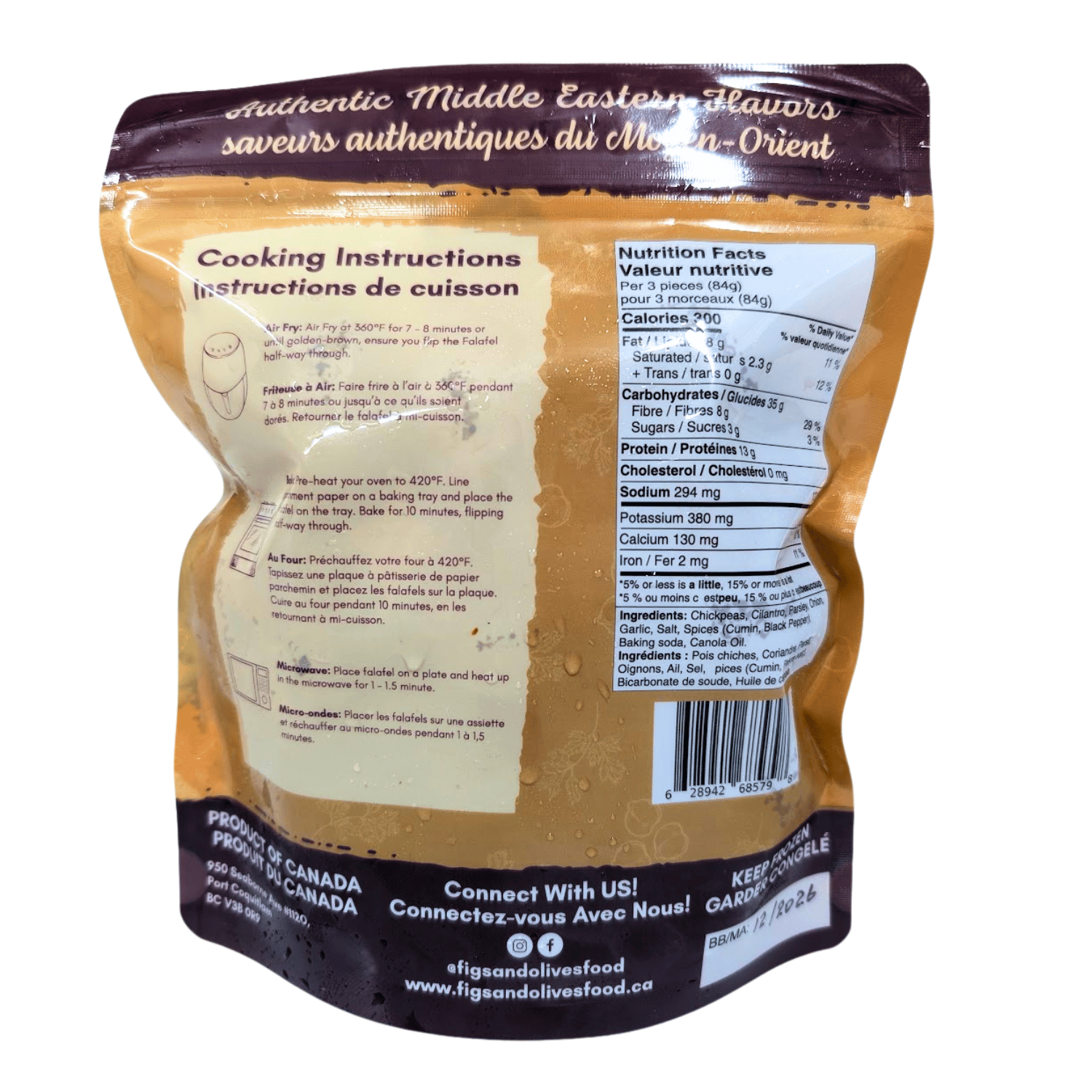 Falafel de Fèves Végyptiennes - 300g