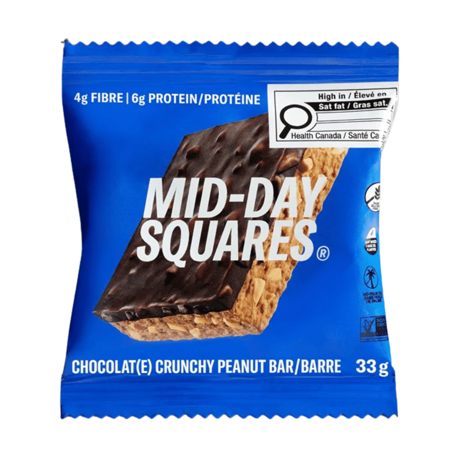 Mid-Day Squares Crunchy Peanut Square - 33g