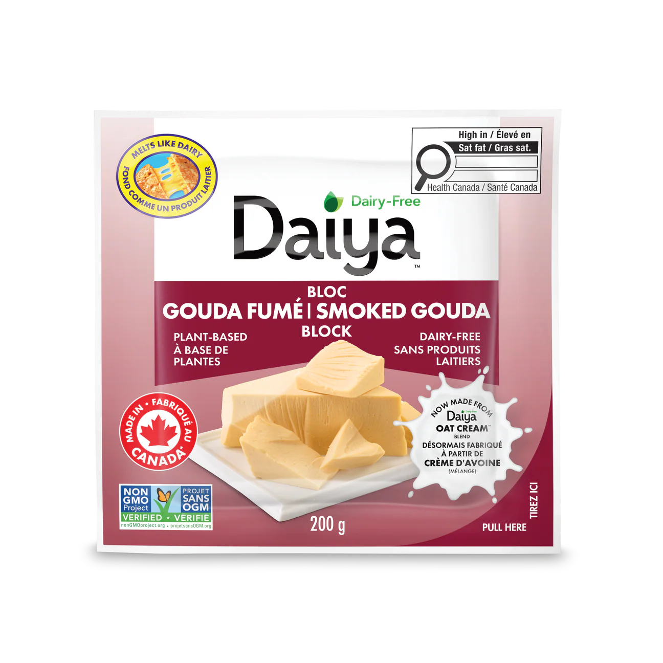 Daiya Smoked Gouda Style Block - 200g