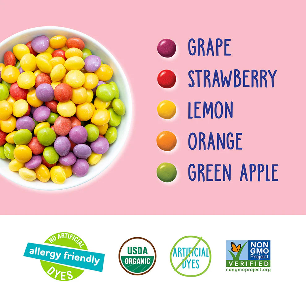 YumEarth Organic Giggles Chewy Candy Bites - 142g