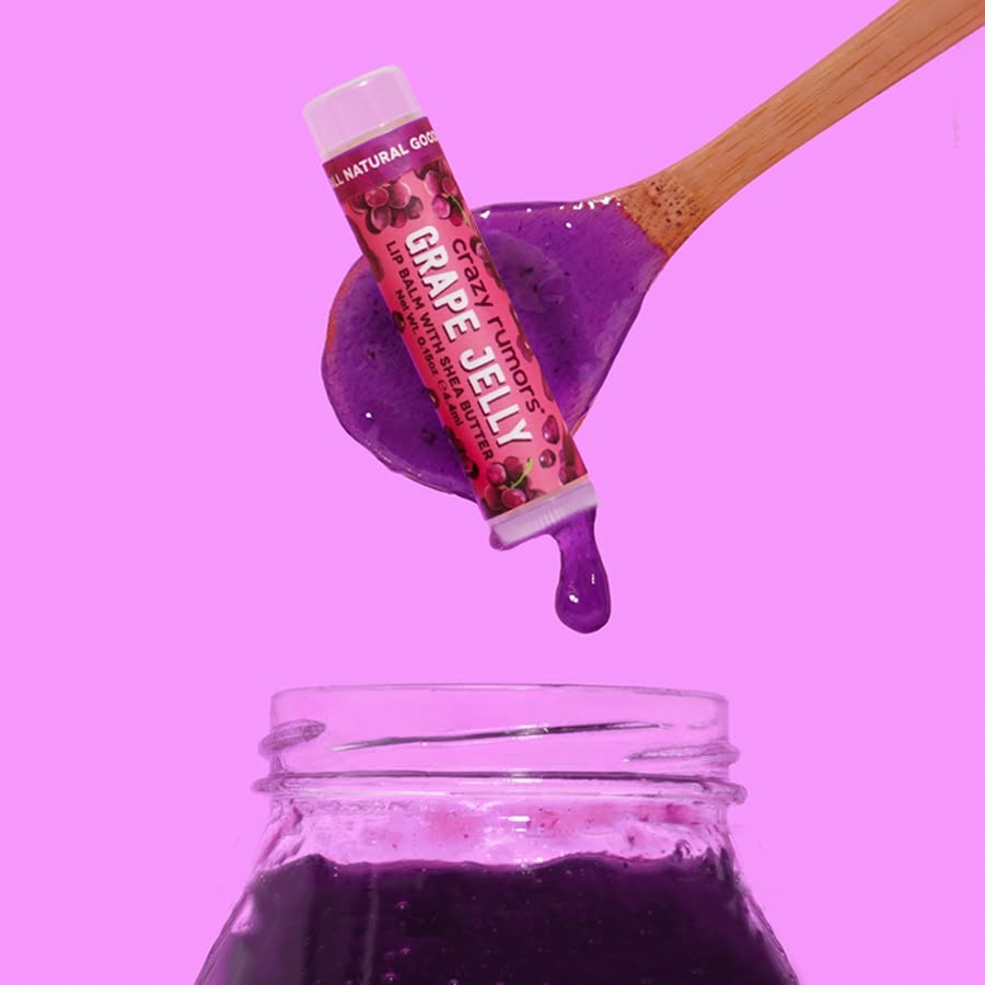 Crazy Rumors Grape Jelly Lip Balm - 4.2g