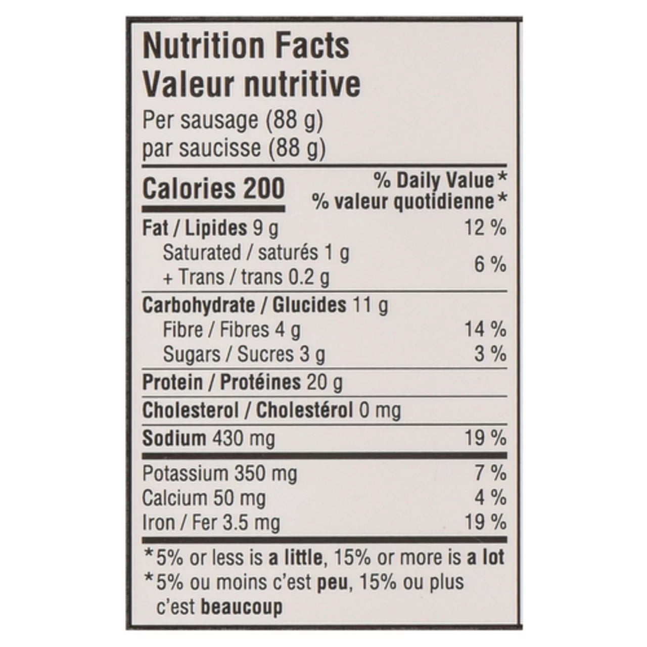 Gusta Lemon and Sage Sausages - 320g