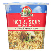 Tasse de soupe aux nouilles piquantes et aigres de Dr. McDougall's - 53g