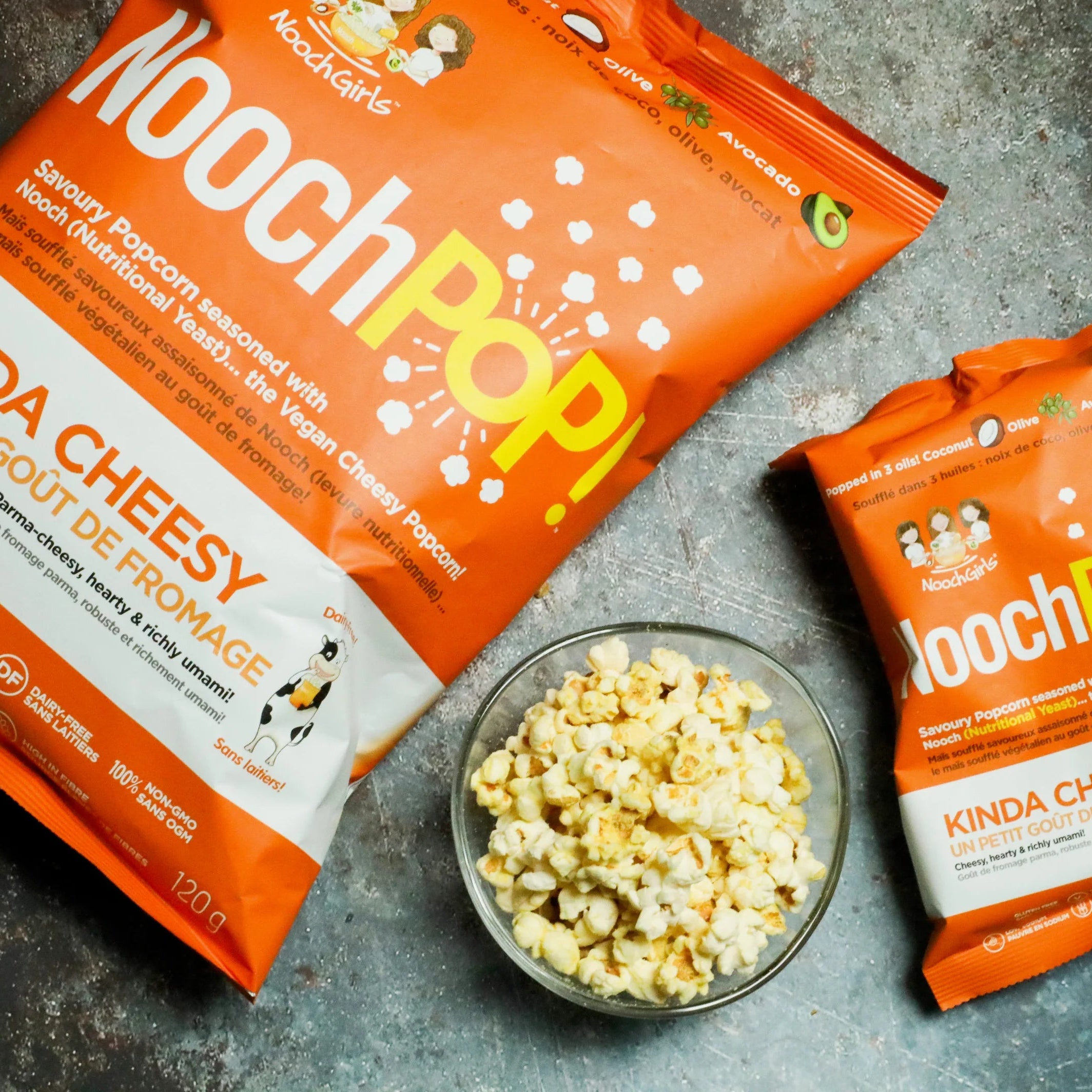 NoochPoP Kinda Fromage Popcorn - 120g