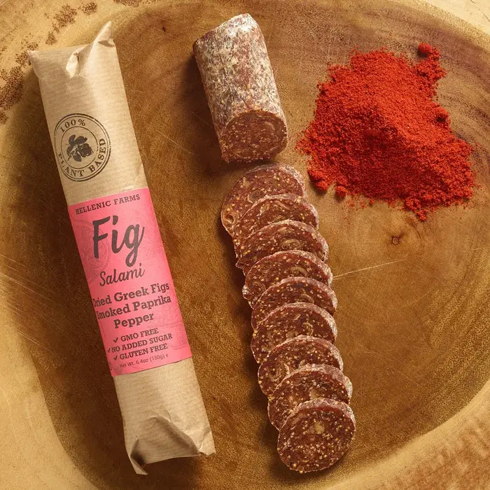 Hellenic Farms Smoked Paprika Fig Salami - 180g