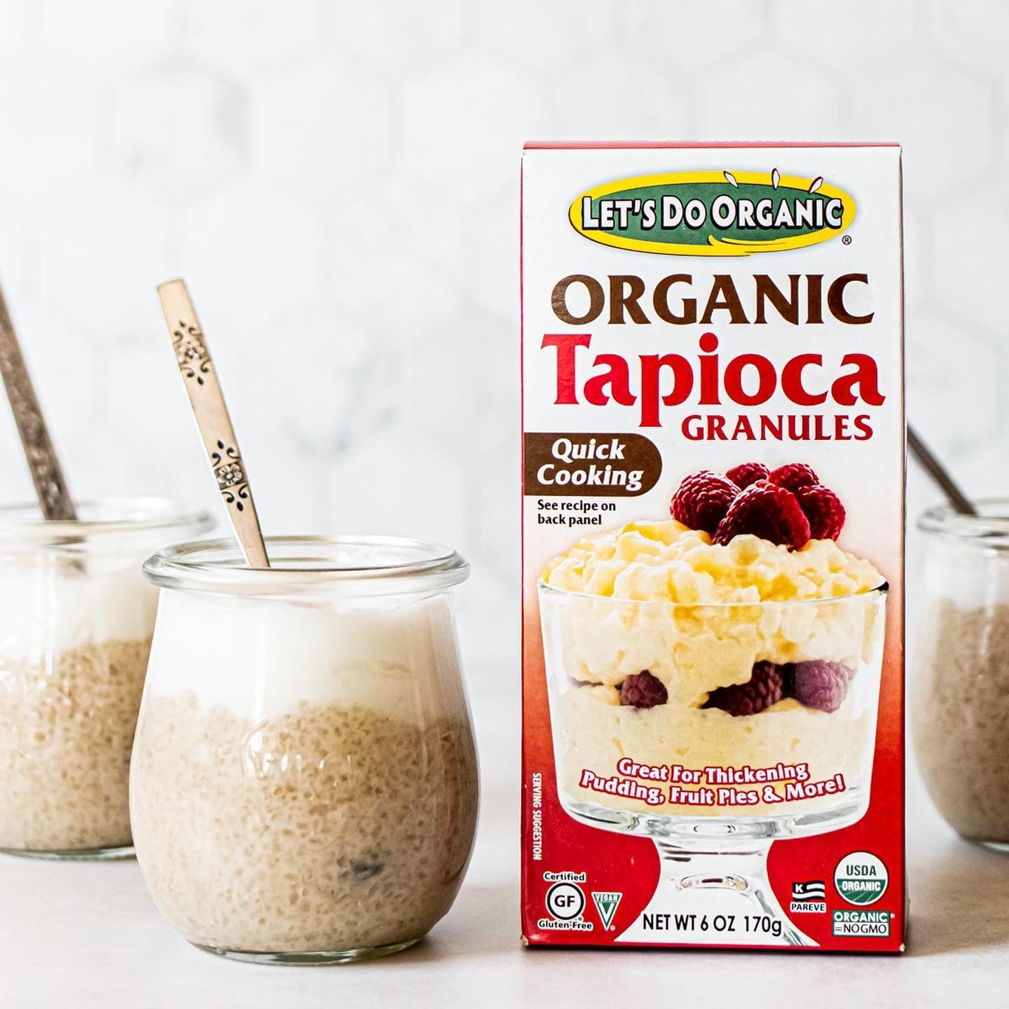 tapioca Let's Do Organic Tapioca Granules - 170g – Vegan Supply