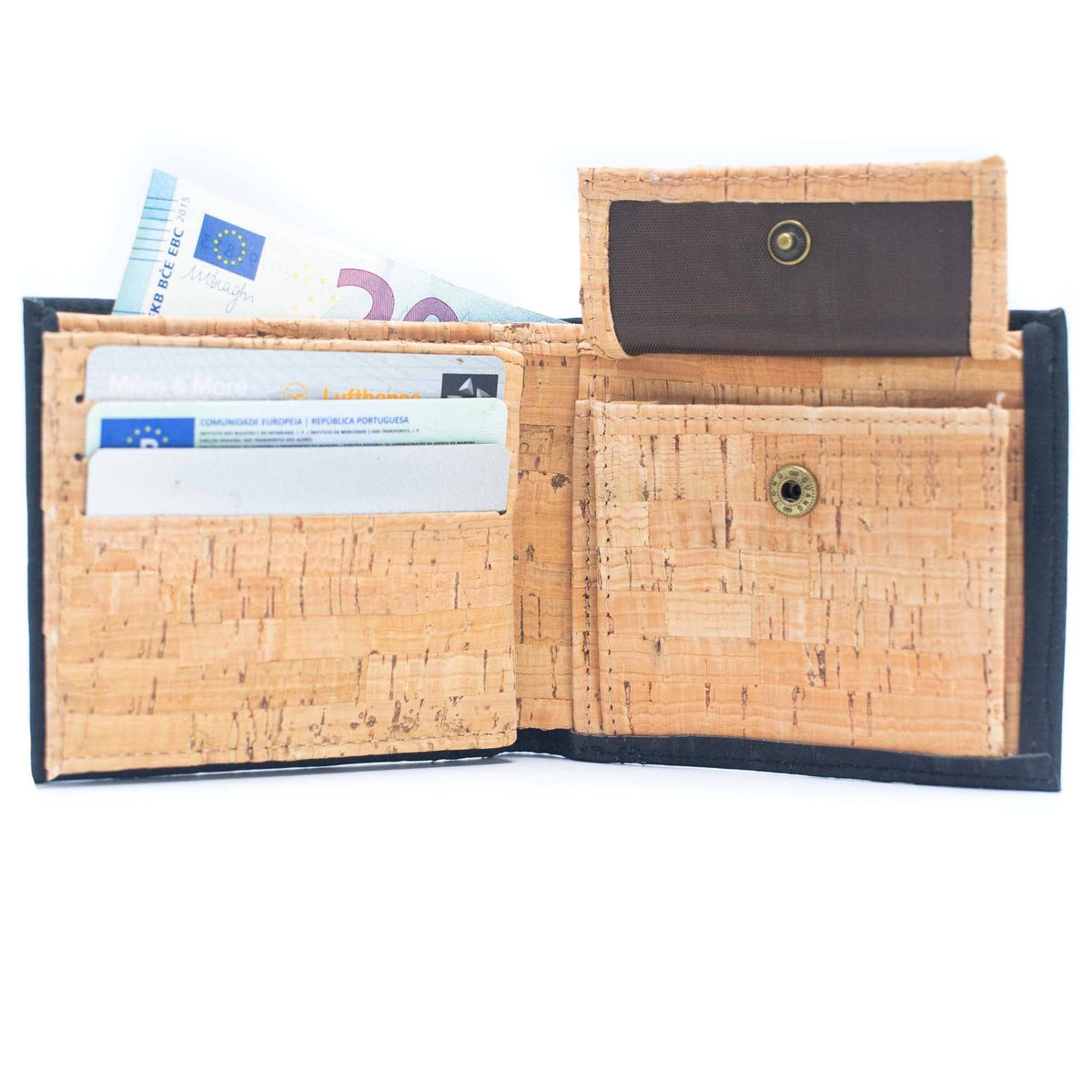 Meninas Bonitas Cork Slim Card Wallet