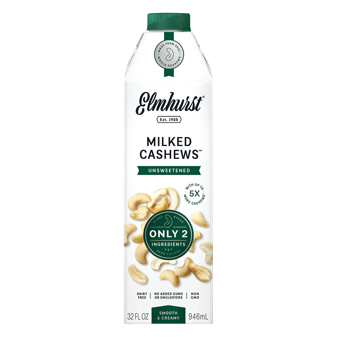 Elmhurst Unsweetened Cashew Milk - 946ml