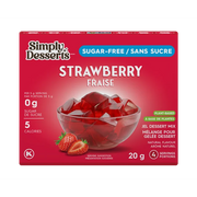 Simply Desserts Strawberry Jel Dessert Mix - 20g