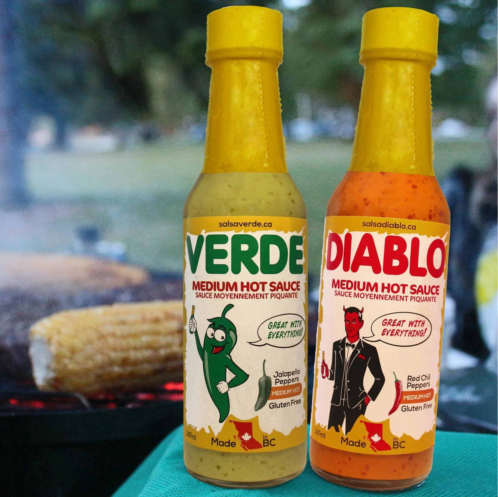 Los Tacos Diablo Medium Hot Sauce - 147ml
