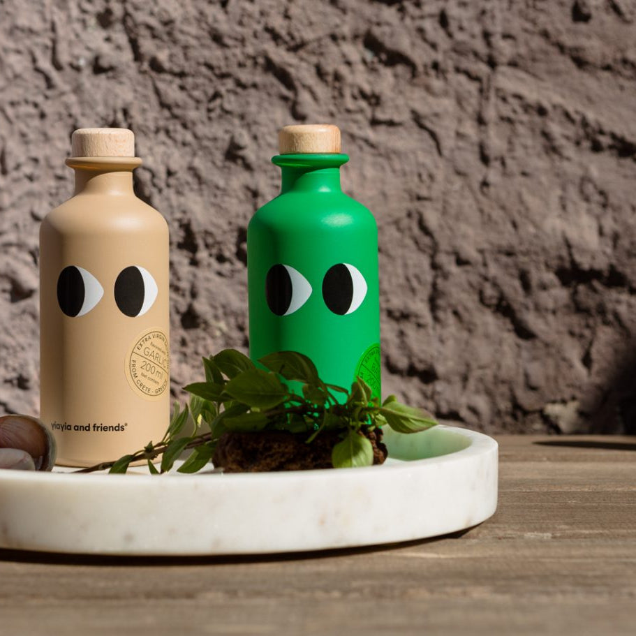 Yiayia and Friends Basil Infused Extra Virgin Olive Oil - 200ml