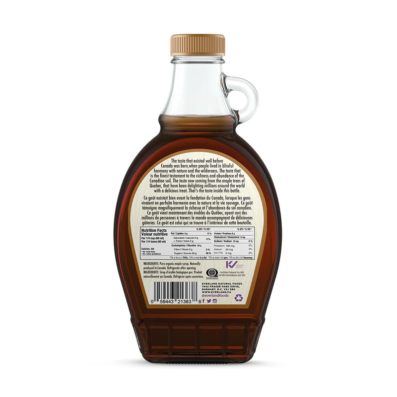 Everland Organic Dark Maple Syrup - 500ml