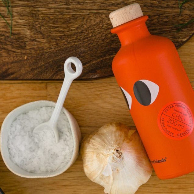 Yiayia and Friends Chili Pepper Infused Extra Virgin Olive Oil - 200ml