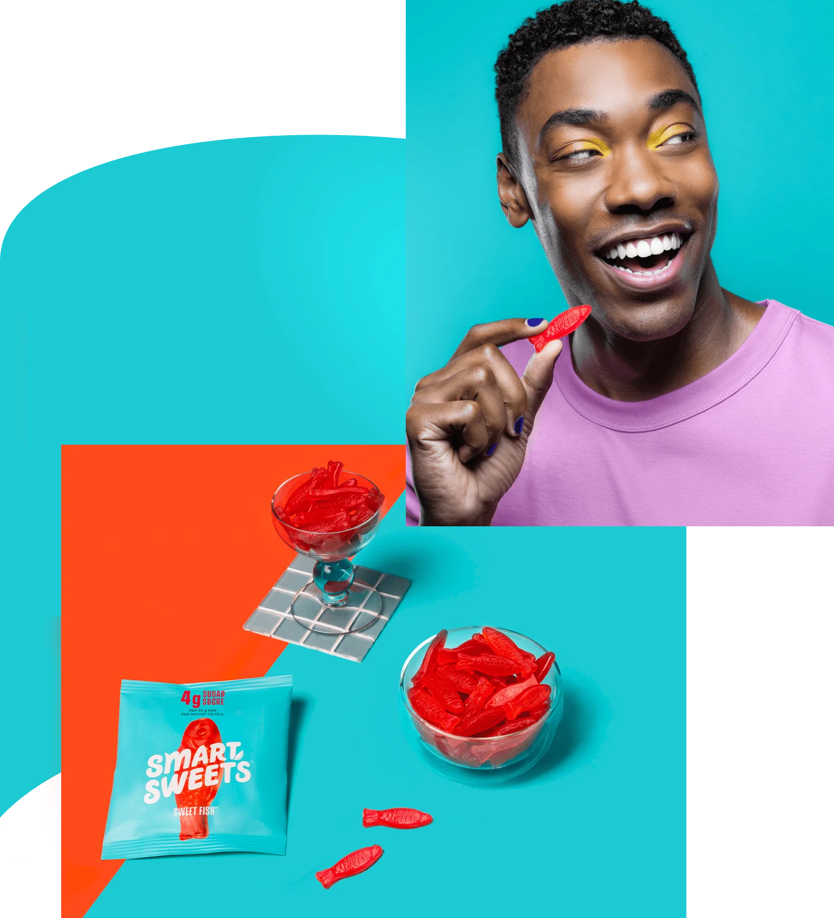 Smart Sweets Poisson Sucré - 50g