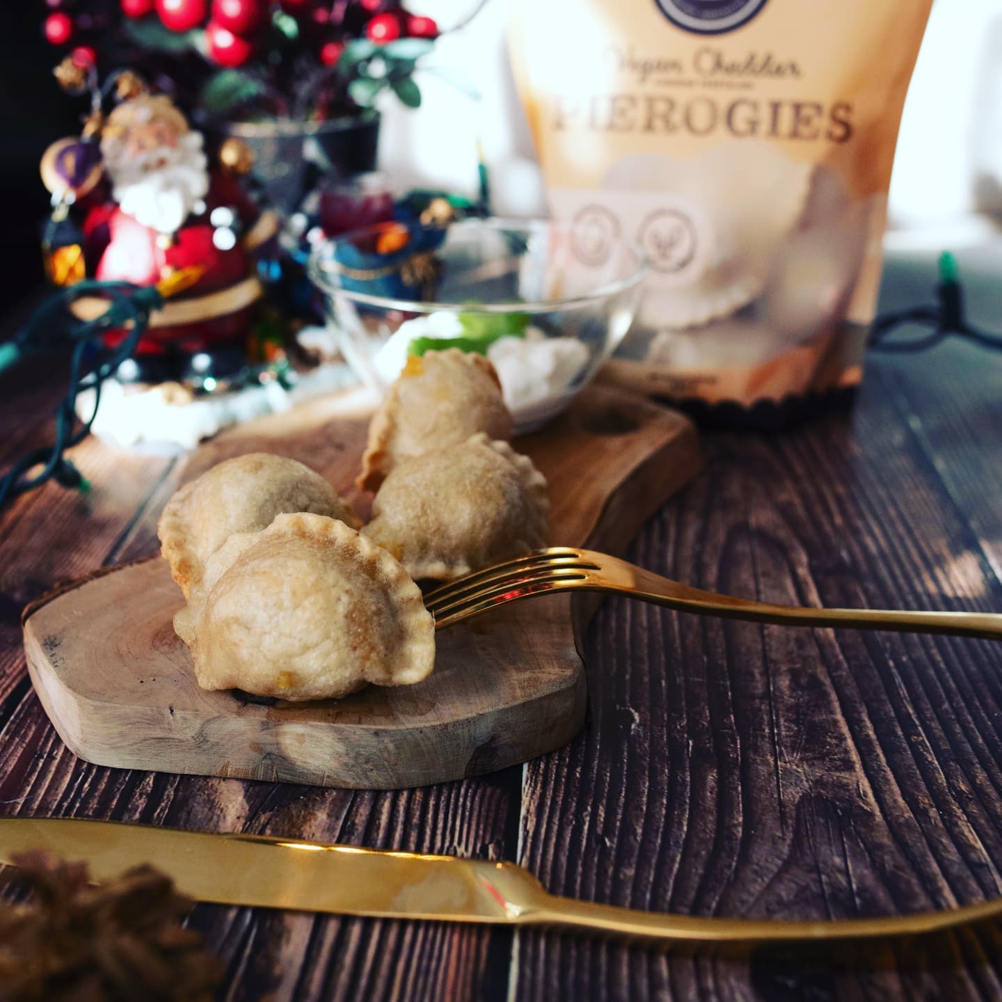 Nina's Pierogies Vegan Cheddar - 450g