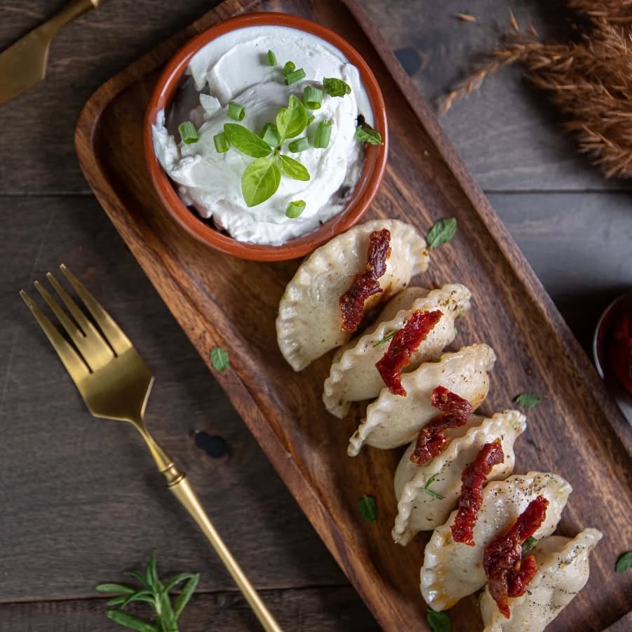 Nina's Pierogies Igname Tomates Séchées Au Soleil - 450g