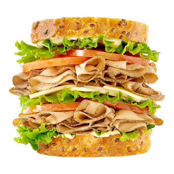 Prime Roots Cracked Pepper Turkey-Inspired Deli Chub - 1025g