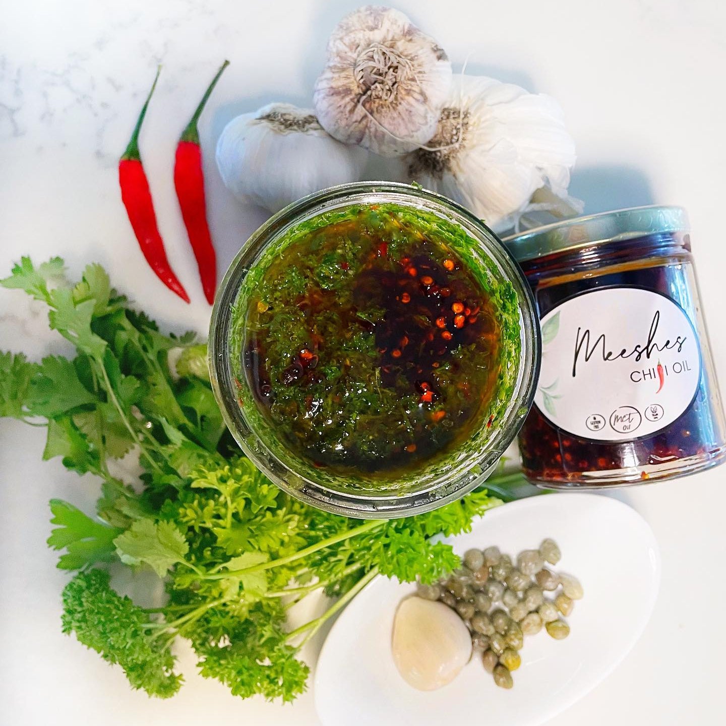 Meeshes Italian Style Chili Oil - 236ml