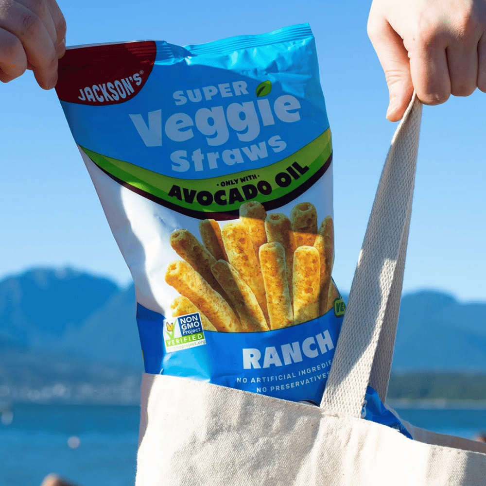 Jackson's Ranch Flavour Veggie Straws - 142g