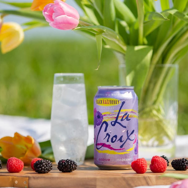 La Croix Black Razzberry Sparkling Water - 355ml – Vegan Supply
