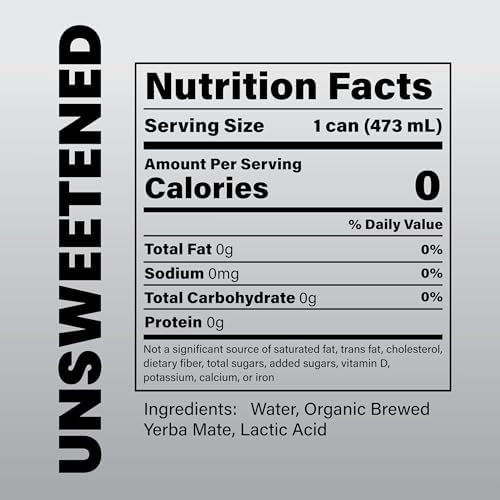 Cooler Co Unsweetened Yerba Mate - 473ml
