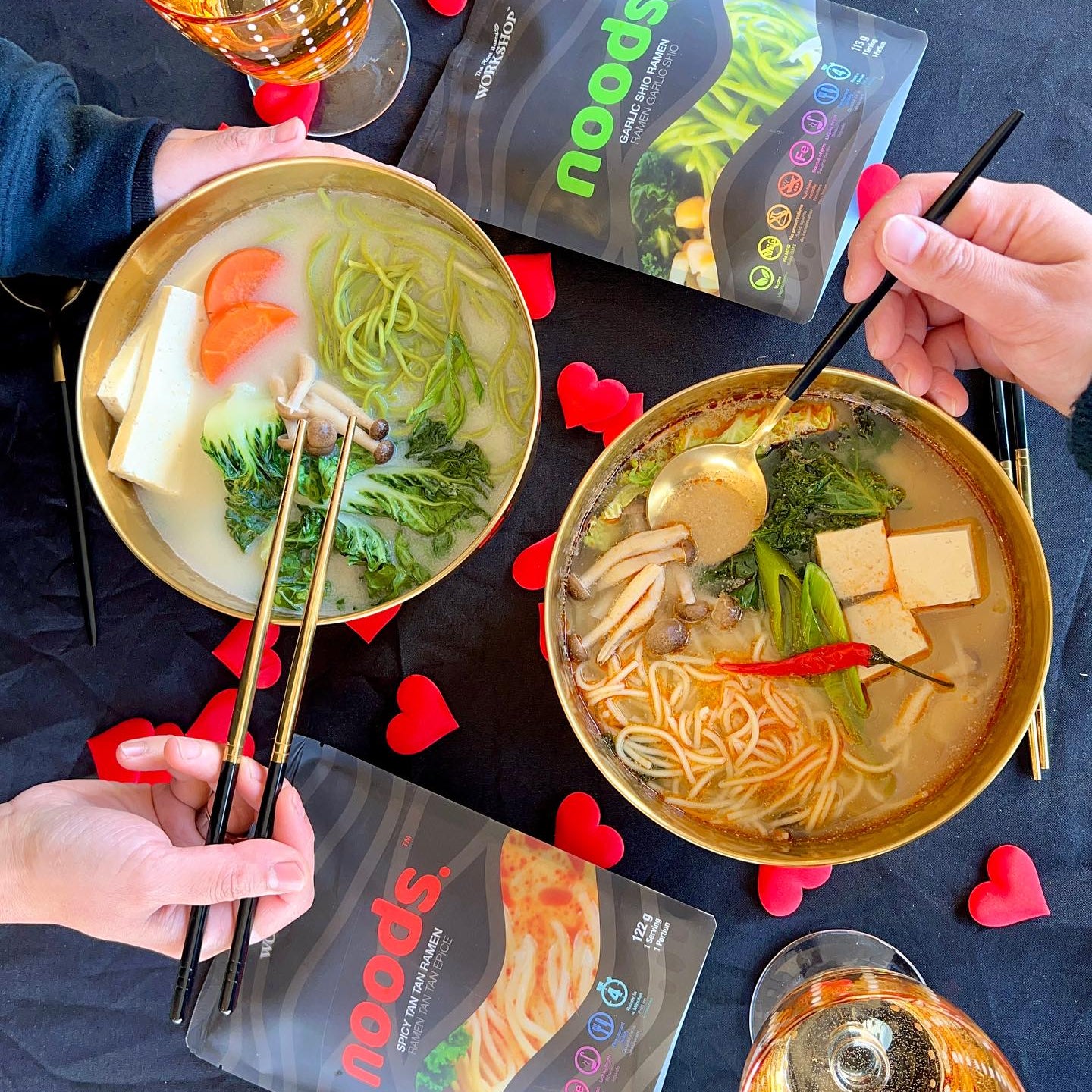 The Plant Based Workshop NOODS. Spicy Tan Tan Ramen Kit - 122g