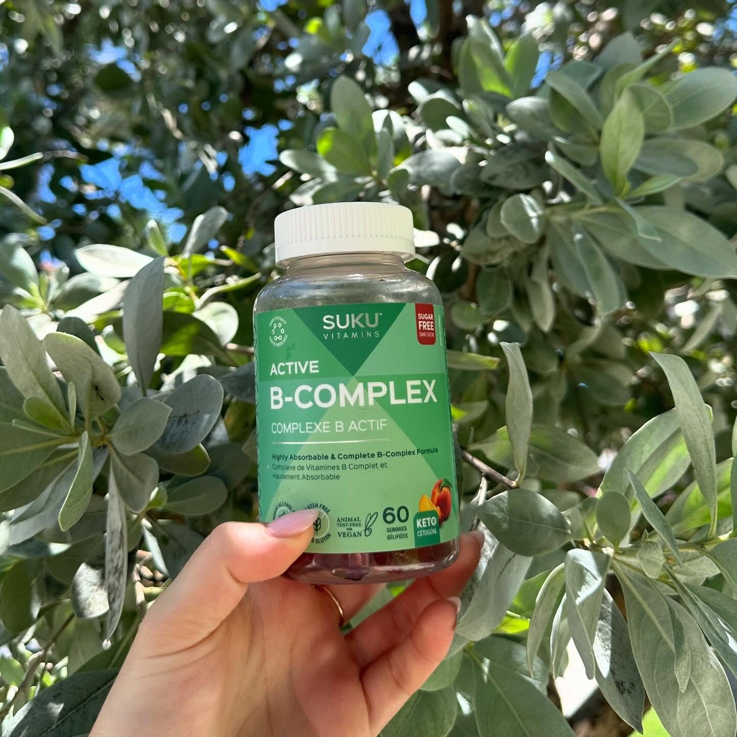 SUKU Active B-Complex Gummies - 60 Gummies