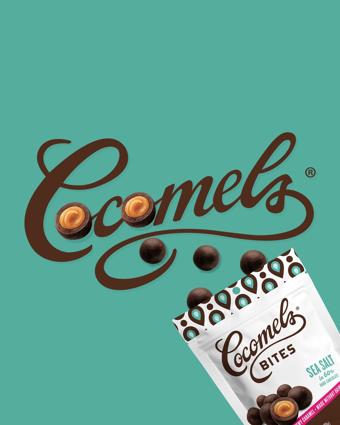 Cocomels Bouchées Sel de Mer Sachet - 100g