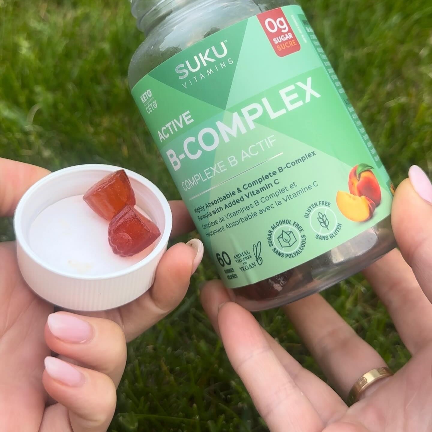 SUKU Active B-Complex Gummies - 60 Gummies