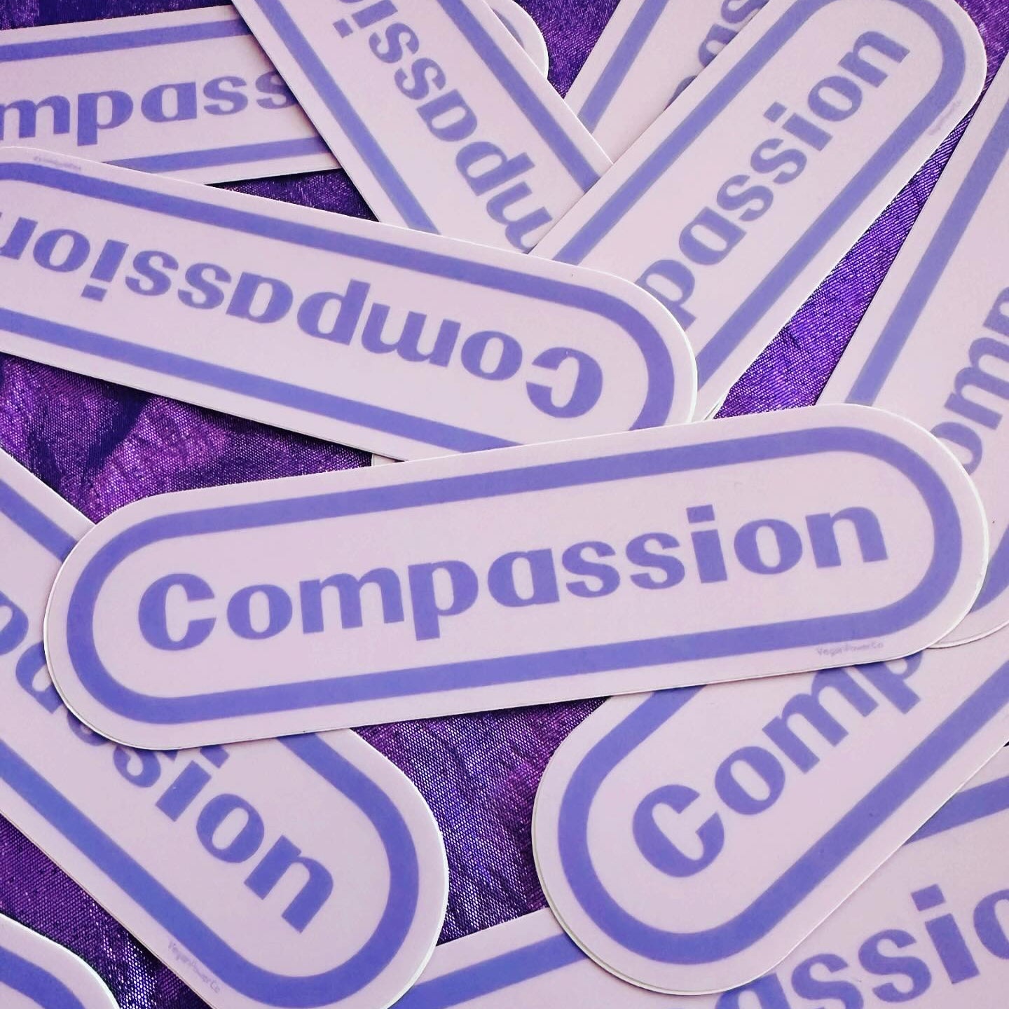 Vegan Power Co 'Compassion' Sticker