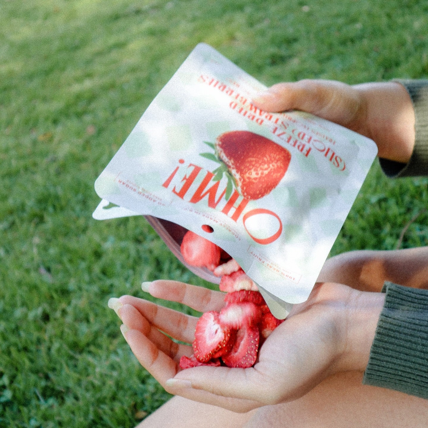 OHME! Freeze-Dried Strawberries - 46g