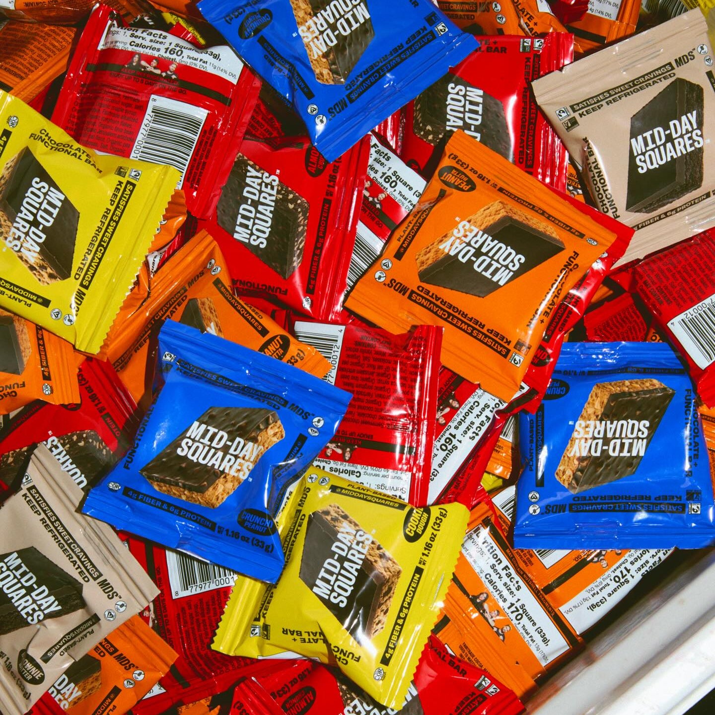 Mid-Day Squares Crunchy Peanut Square - 33g