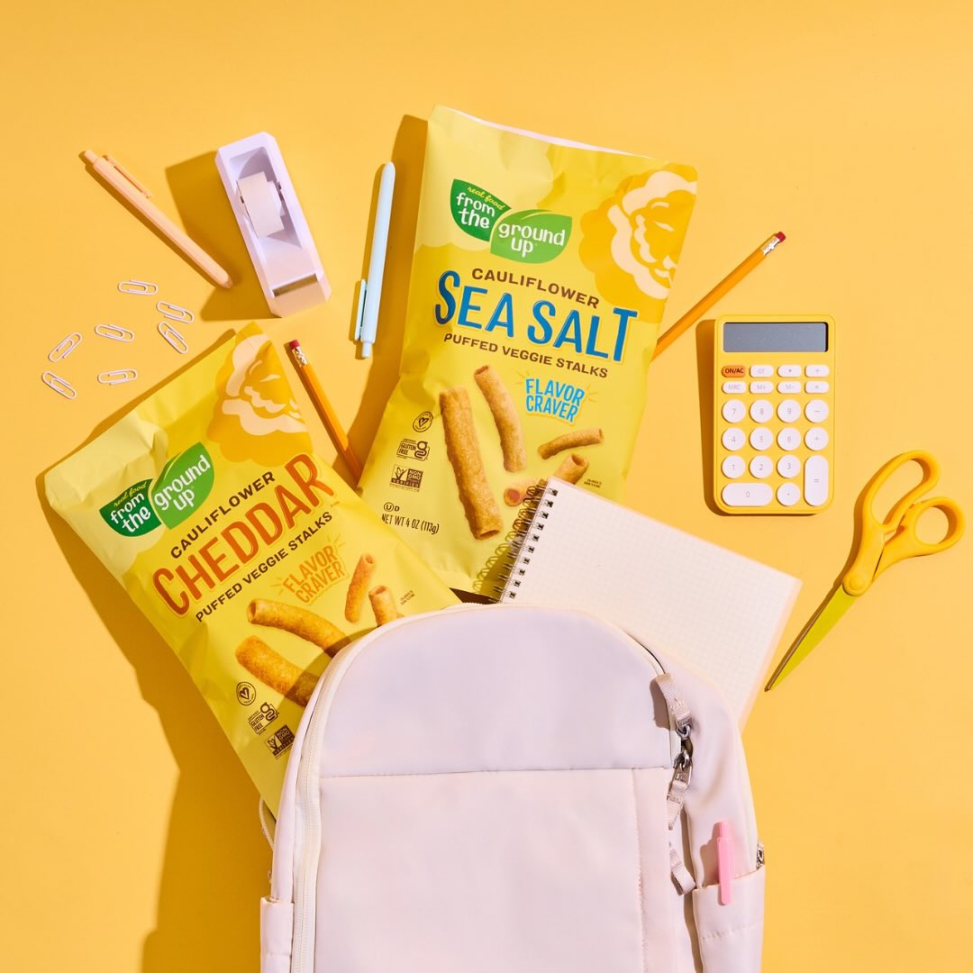 Tiges de chou-fleur Cheddar From The Ground Up - 113g