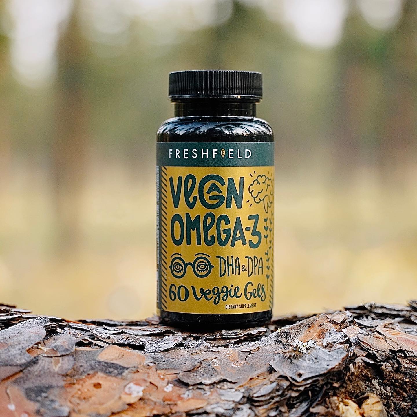 Freshfield Vegan Omega 3 DHA + DPA - 60 Caps