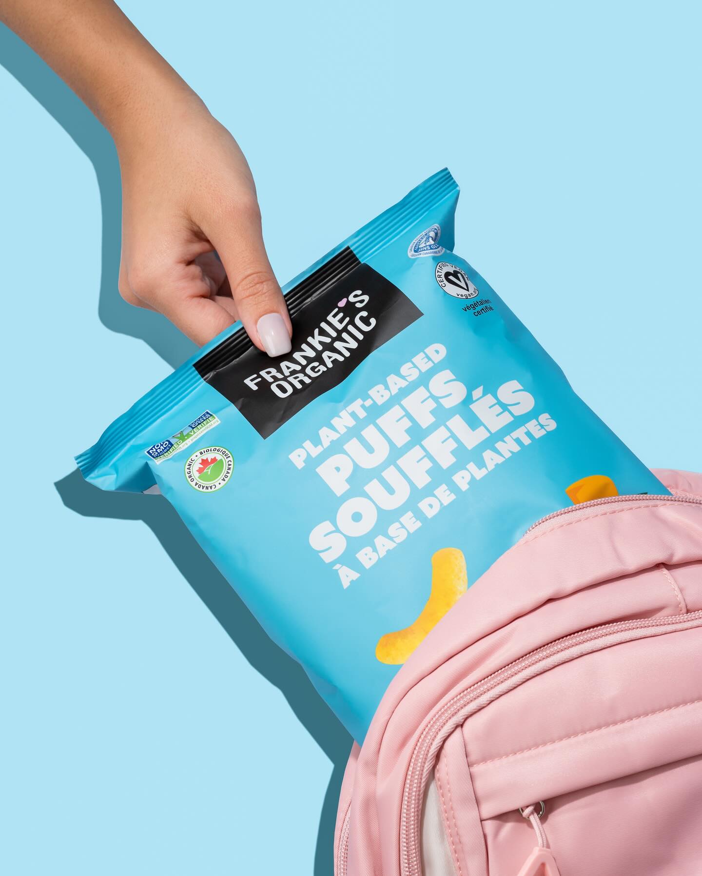 Frankie's Organic Plant-Based Cheddar Puffs - 113g