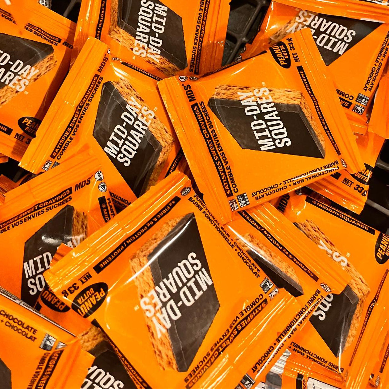 Carrés de la mi-journée Carré au beurre d'arachide - 33g